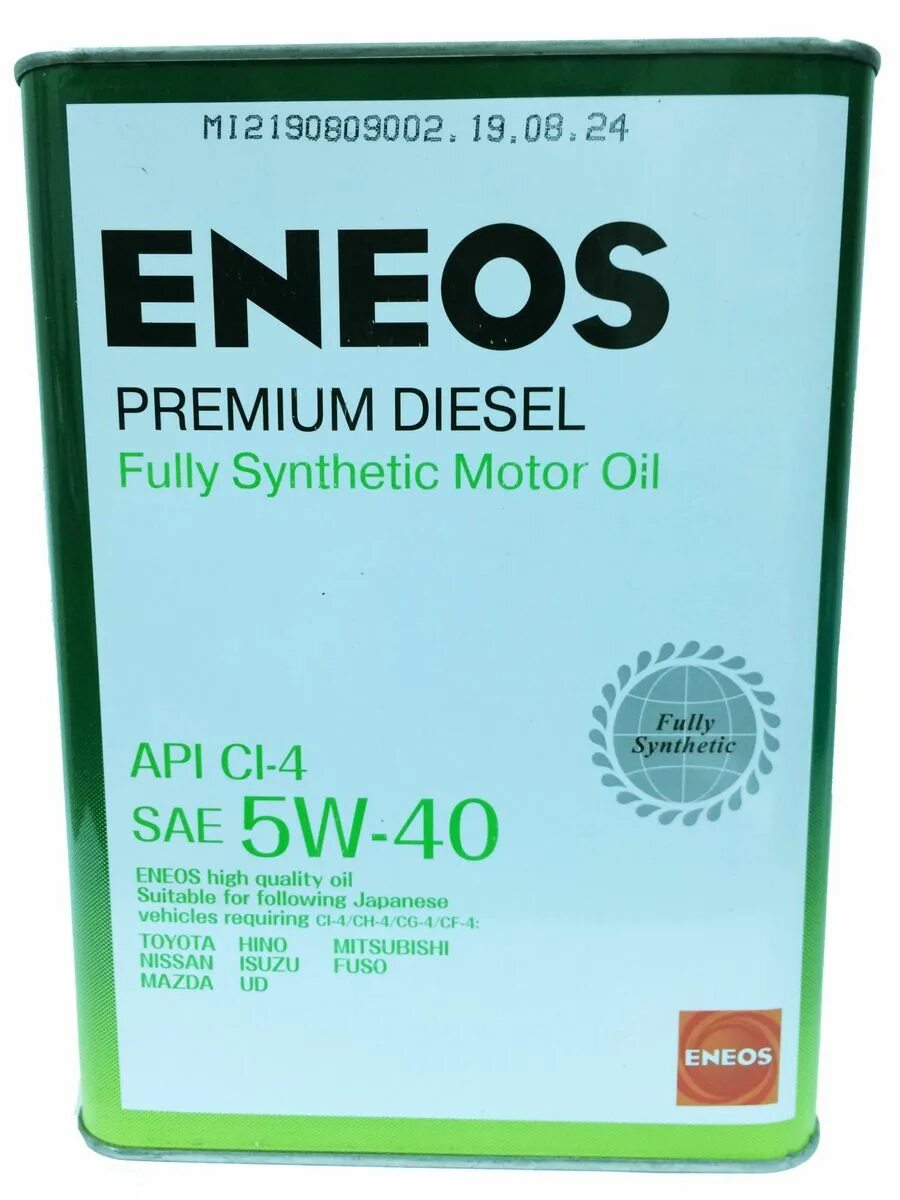 Eneos diesel. Eneos premium diesel ci-4 5w-40 4л. eneos premium diesel 5w-40. eneos 5w40 premium. eneos 8809478943077.