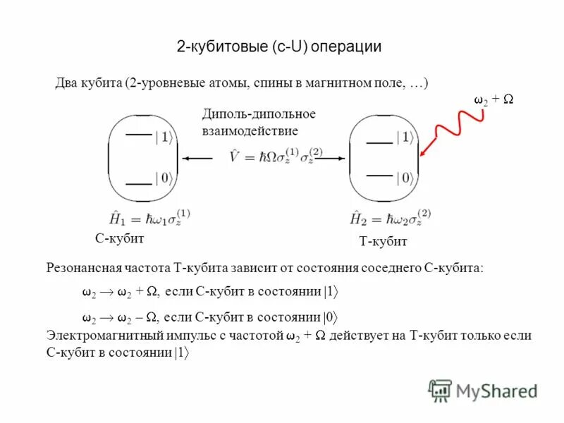 Отличительная особенность кубита. Состояния кубита. Чертеж усилитель квантового кубита. Формула кубита. Физическая реализация кубита.