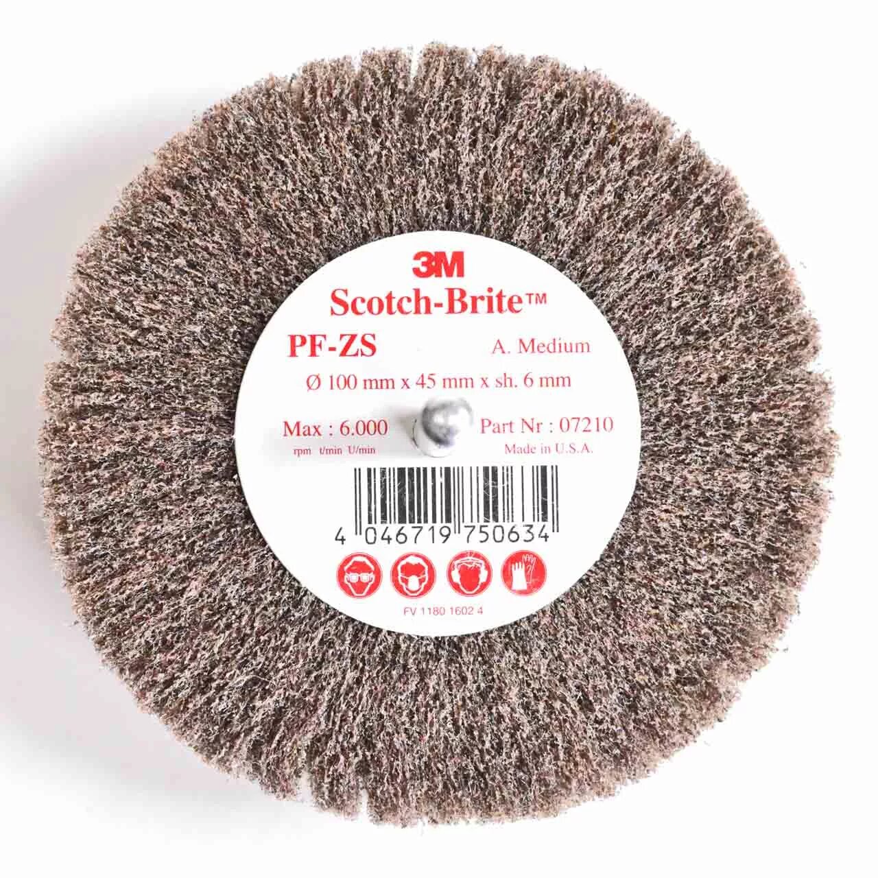 Круг лепестковый 3м Scotch-Brite CB-ZS. Круг лепестковый Scotch-Brite FF-ZS S SFN 100мм х 45мм. 07210 PF-ZS ШЛИФЩЕТКА med 100х45х6мм. 07210 PF-ZS ШЛИФЩЕТКА med 100 45мм шпиндель 6мм.