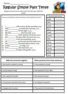 Wrong verbs