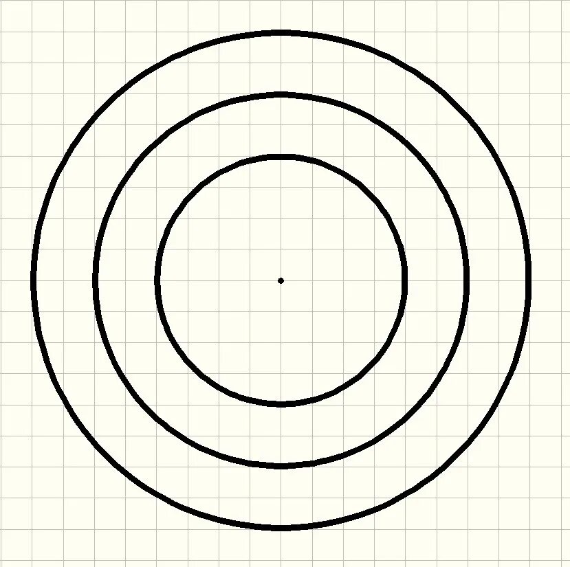 Начертить три окружности. Много кругов в круге. Трафарет круги. Круги разных размеров. Окружность с общим Центрос.