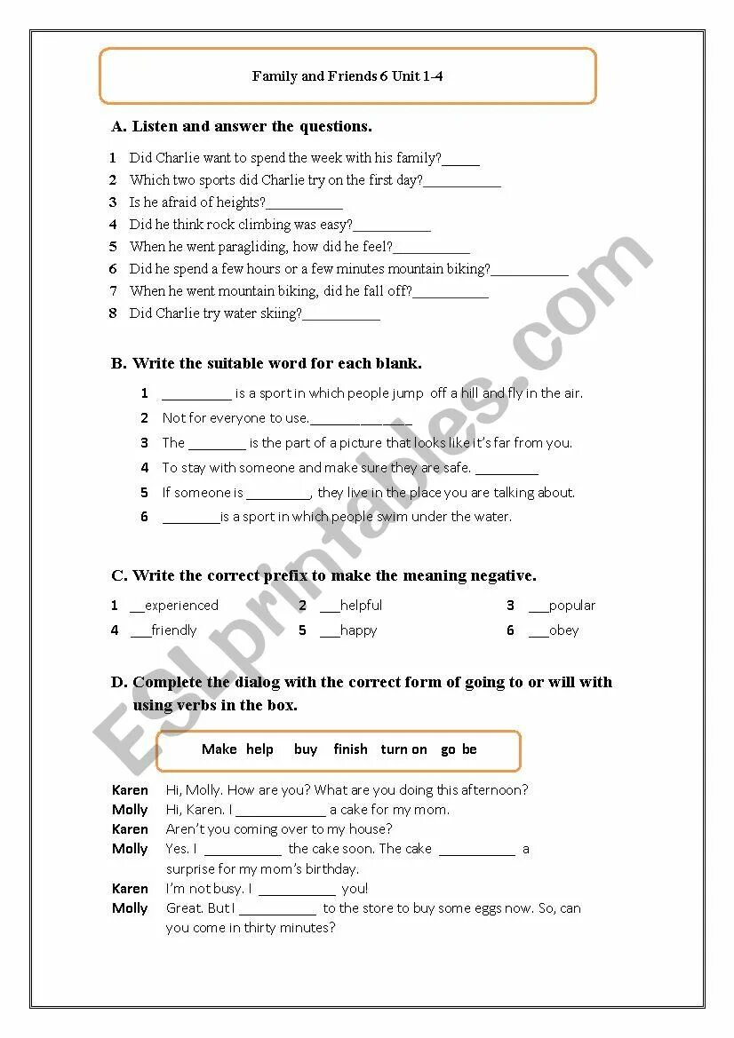 Family and friends 2 Unit 1 Worksheets. Family and friends 1 тест 1. Family and friends 1 Unit 6. Family and friends 2 Final Test. Family and friends 4 unit 1