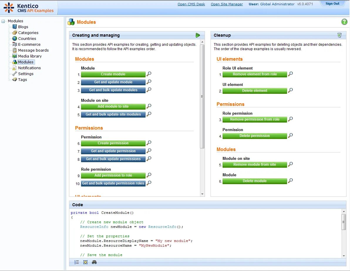 Api cms. Kentico cms. cms api. пермишен это. bulk and share module.