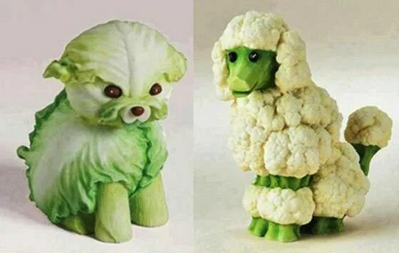 Пудель из картошки и цветной капусты фото Pin by Carla Bartlett on Party Ideas in 2022 Amazing food art, Cute food art, Ve