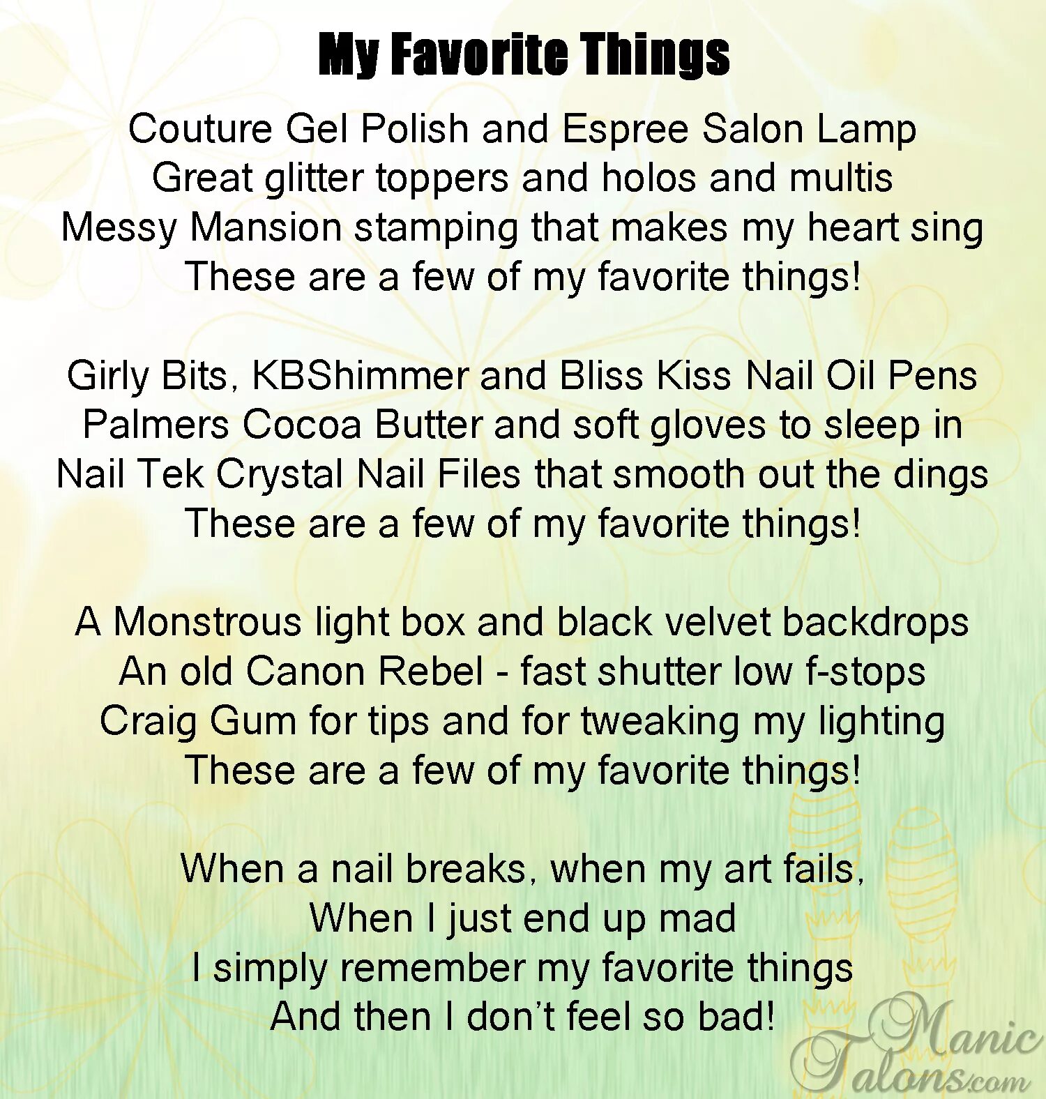 My favorite thinks. My favourite things сочинение. my favourite things стихотворение. my favorite things текст. my favorite things essay.
