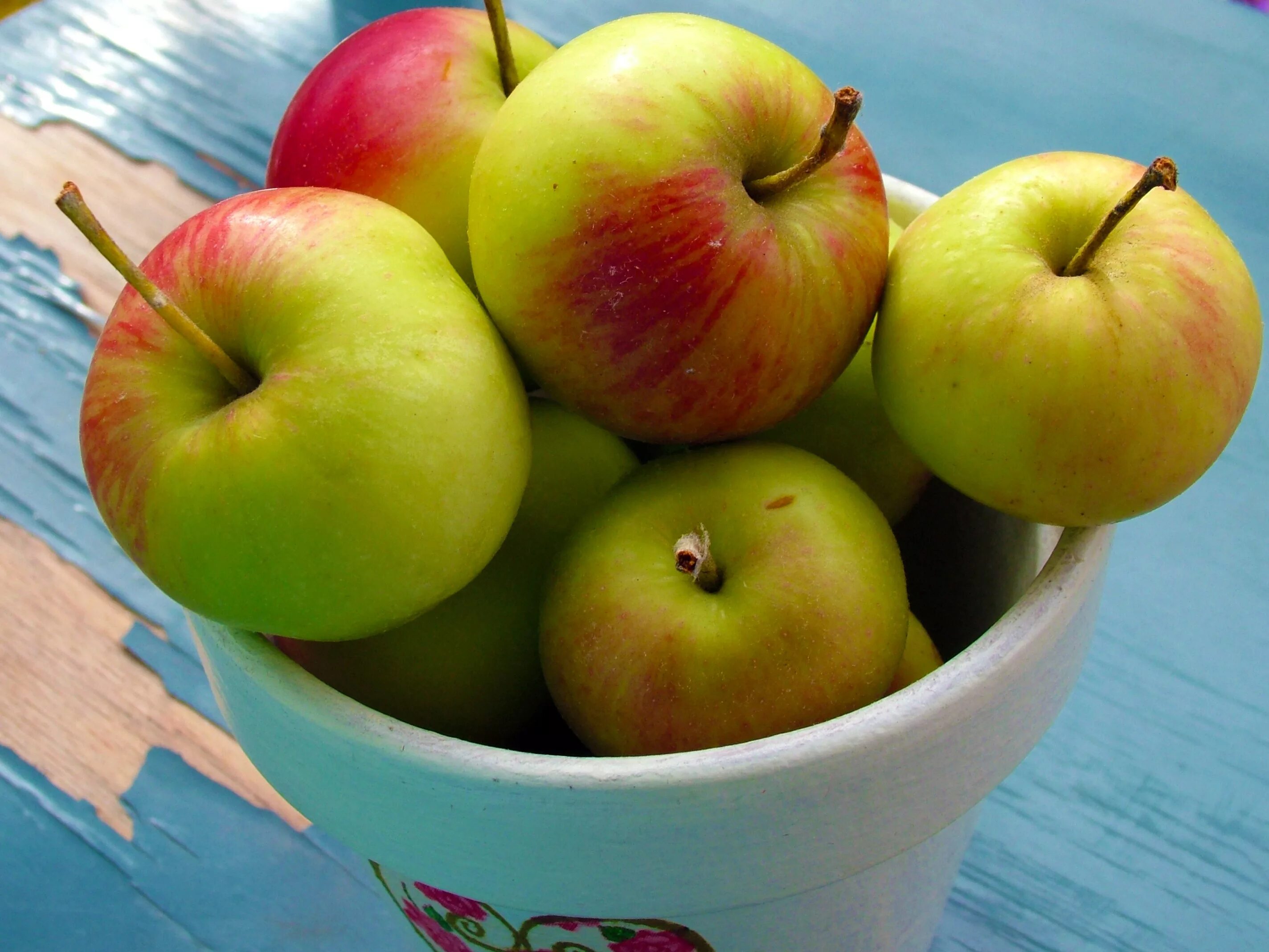 В 2 вазах по 18 яблок. Сорт яблок ГРЕННИ Смит. Яблоки красные. Яблоки зеленые. Яблоки красные желтые зеленые.