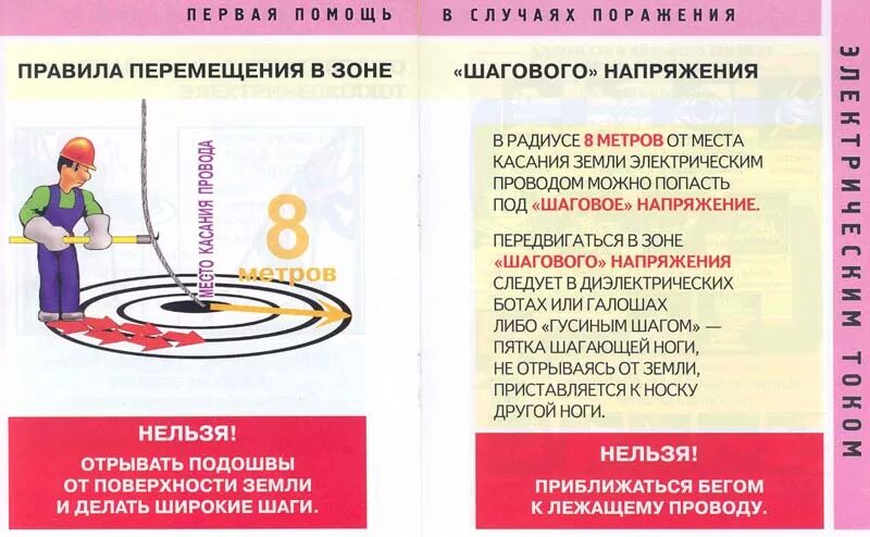 Какие предметы помогут выйти из шагового напряжения. Шаговое напряжение. шаговое напряжение радиус опасной зоны. выход из зоны шагового напряжения. шаговое напряжение определение.