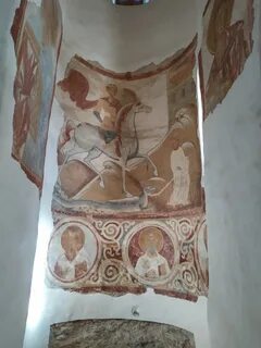 Фрески старой ладоги
