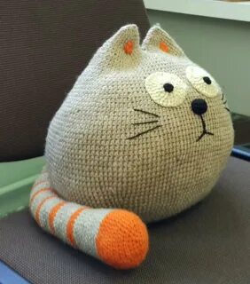 Коты связанные спицами
