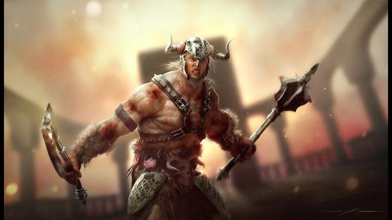 Какой варвар. Варвар (barbarian). варвар диабло. варвар фэнтези. варвары арты.