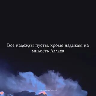 Пустые надежды