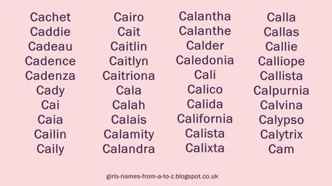 Names 2023