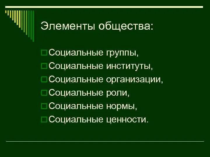 К основным элементам общества относятся. Элементы общества. компоненты общества. элементы общества как системы. универсальные элементы общества.