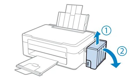 Epson l210 сброс