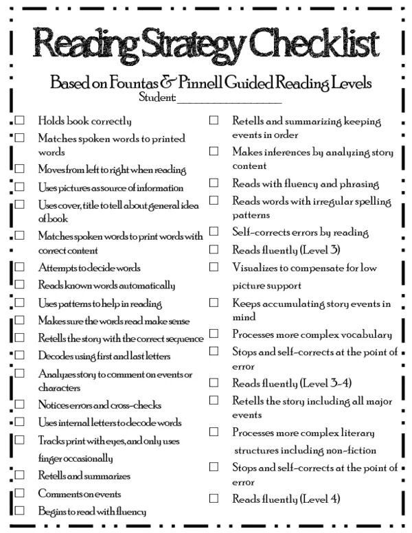 Guided reading all Levels. Levels of reading Fluency. The Printed Word. Make Notes and retell.