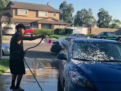 Cleaning my car