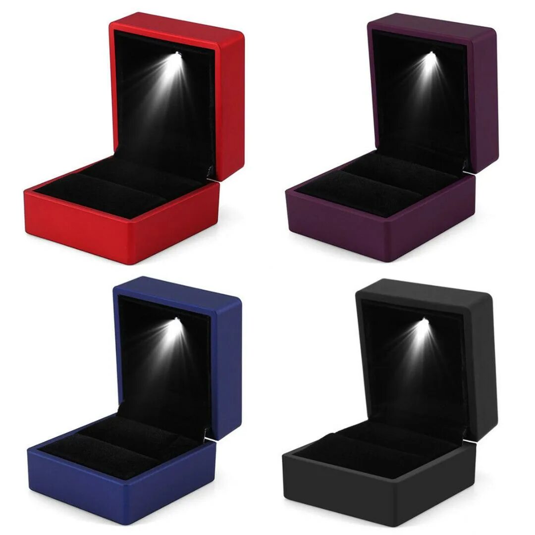 коробка для кольца с подсветкой. коробочки для ювелирки. коробочки под ювелирные изделия. коробка для кольца с подсветкой. кольцо в коробочке.