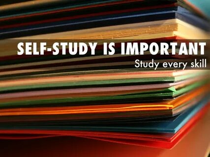 Self studied