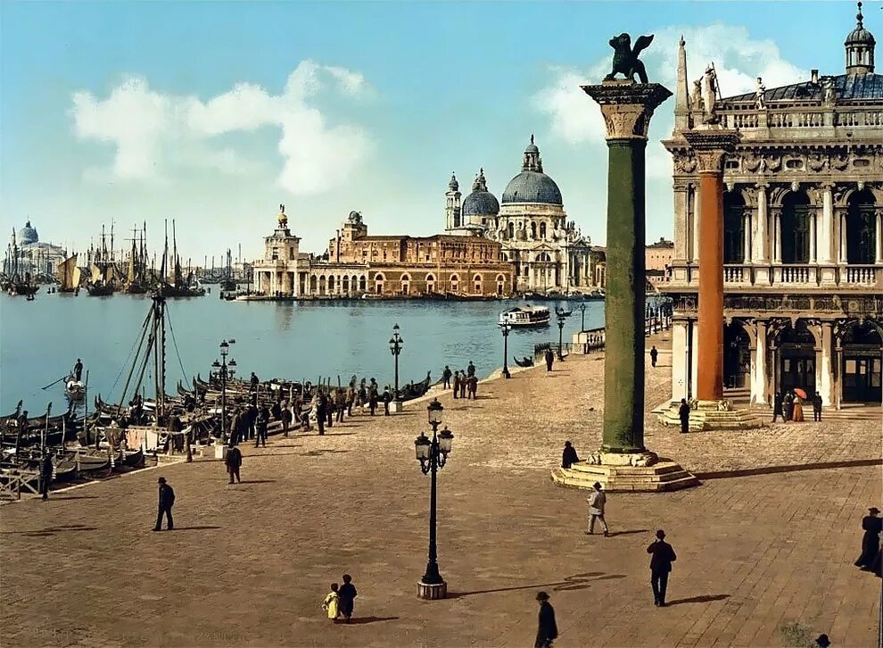 Картинка веков. Италия 19 век Венеция. Италия в начале 20 века. Венеция 1900г. Италия 1900.