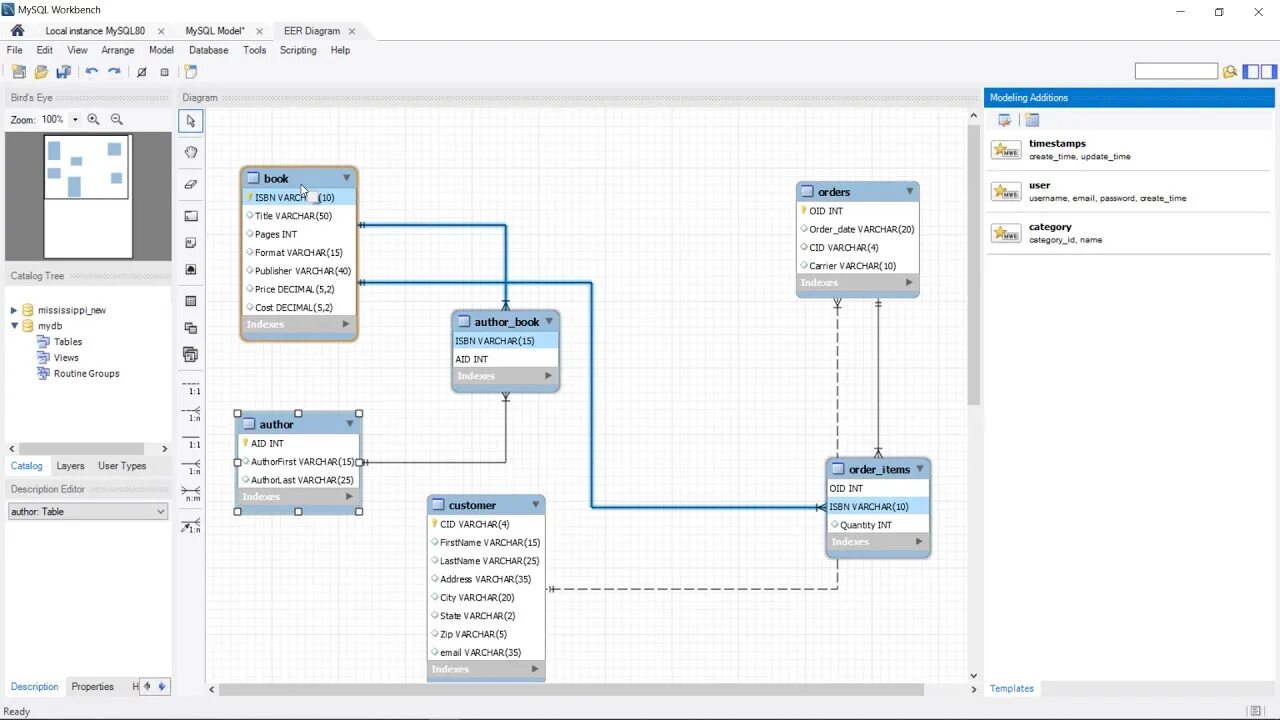 Generate database