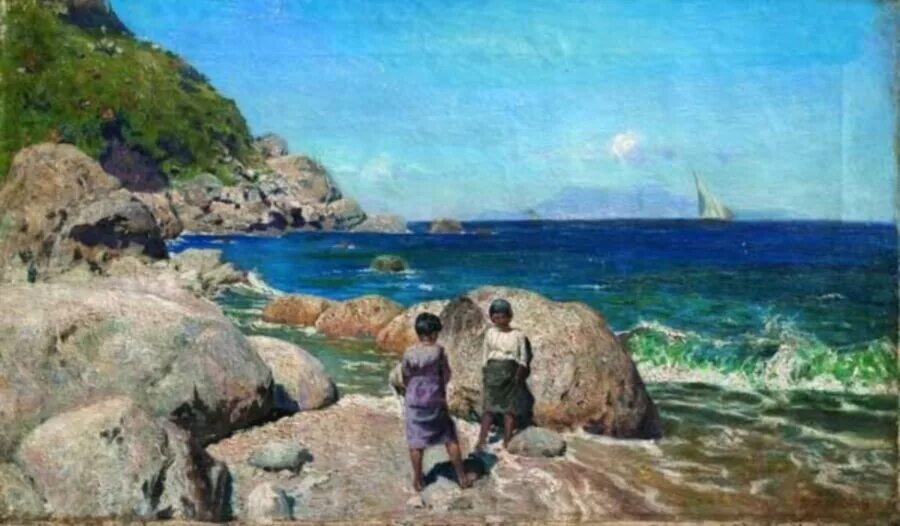 Какой художник изображал морей в своих произведениях. Аркадий рылов море. аркадий александрович рылов море. рылов аркадий александрович sea shore. аркадий рылов море художник картины.