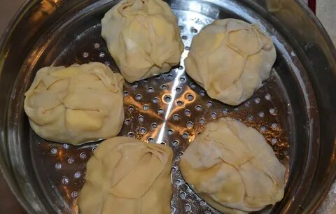 Манты с тыквой рецепт и мясом пошаговый