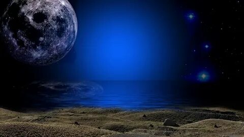 Луна подобна звездам