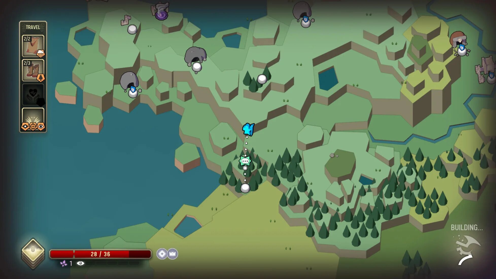 Regions unexplored 1.19 2. Regions unexplored 1.19 2