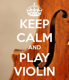 I play the violin in the