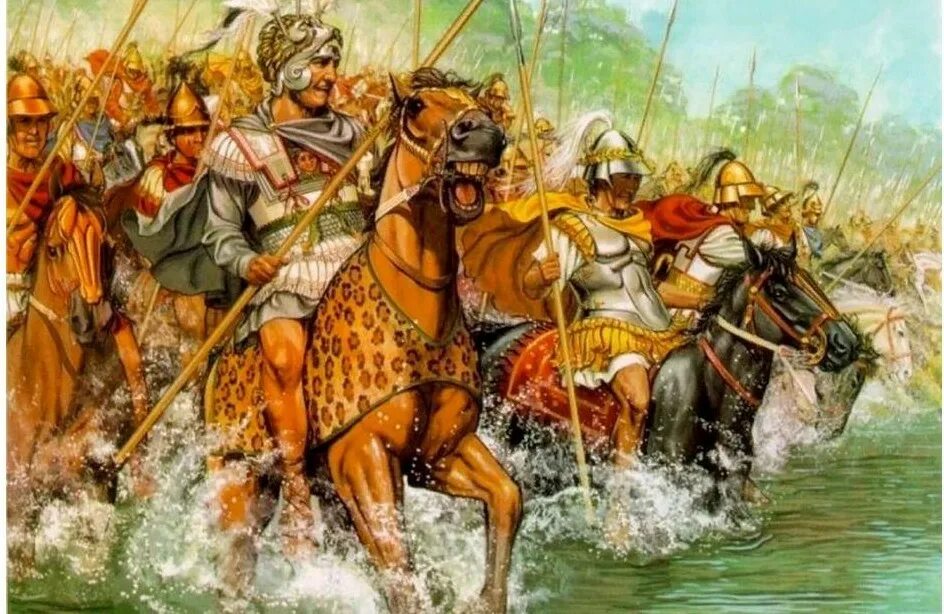 334 Г до н э битва на реке Граник. После победы над македонией римляне