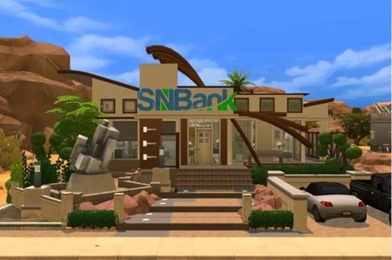 Симс 4 мод snbank. Симс 4 банк здание. Симс 4 snbank. Мод на банк. Мод SNB счета от simrealist симс 4.