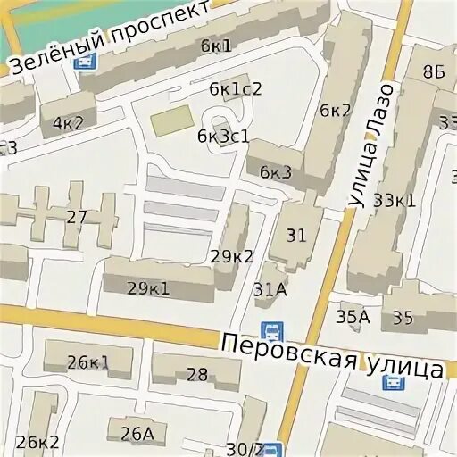 Карта перова москва