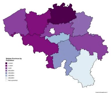 Общая численность бельгии