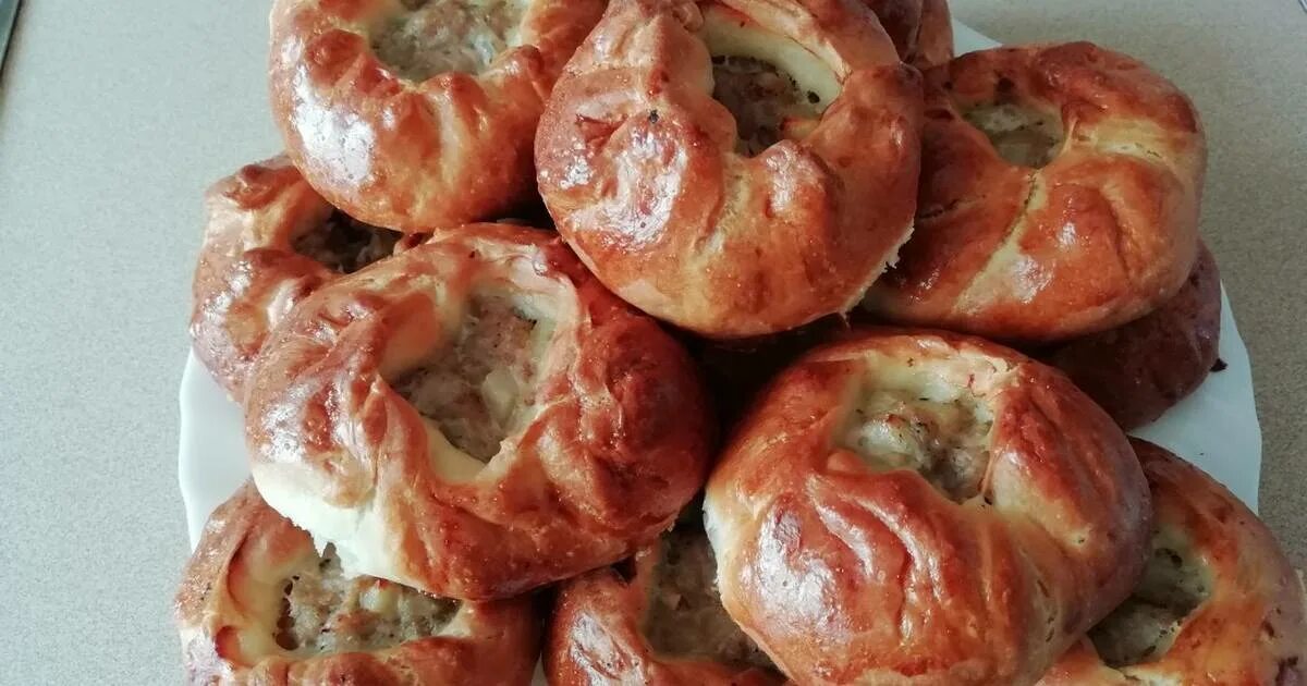 Рецепт фарша в тесте в духовке