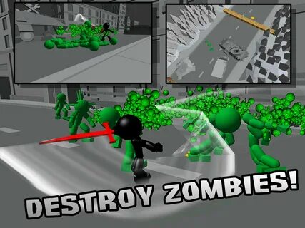 Stickman vs zombies мод много денег