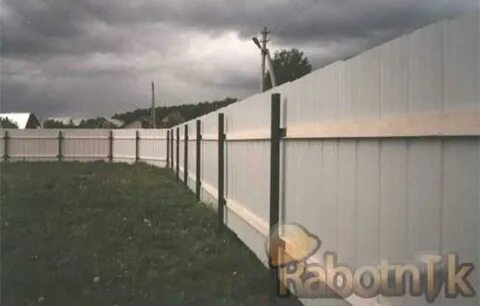 Верхний уровень забора