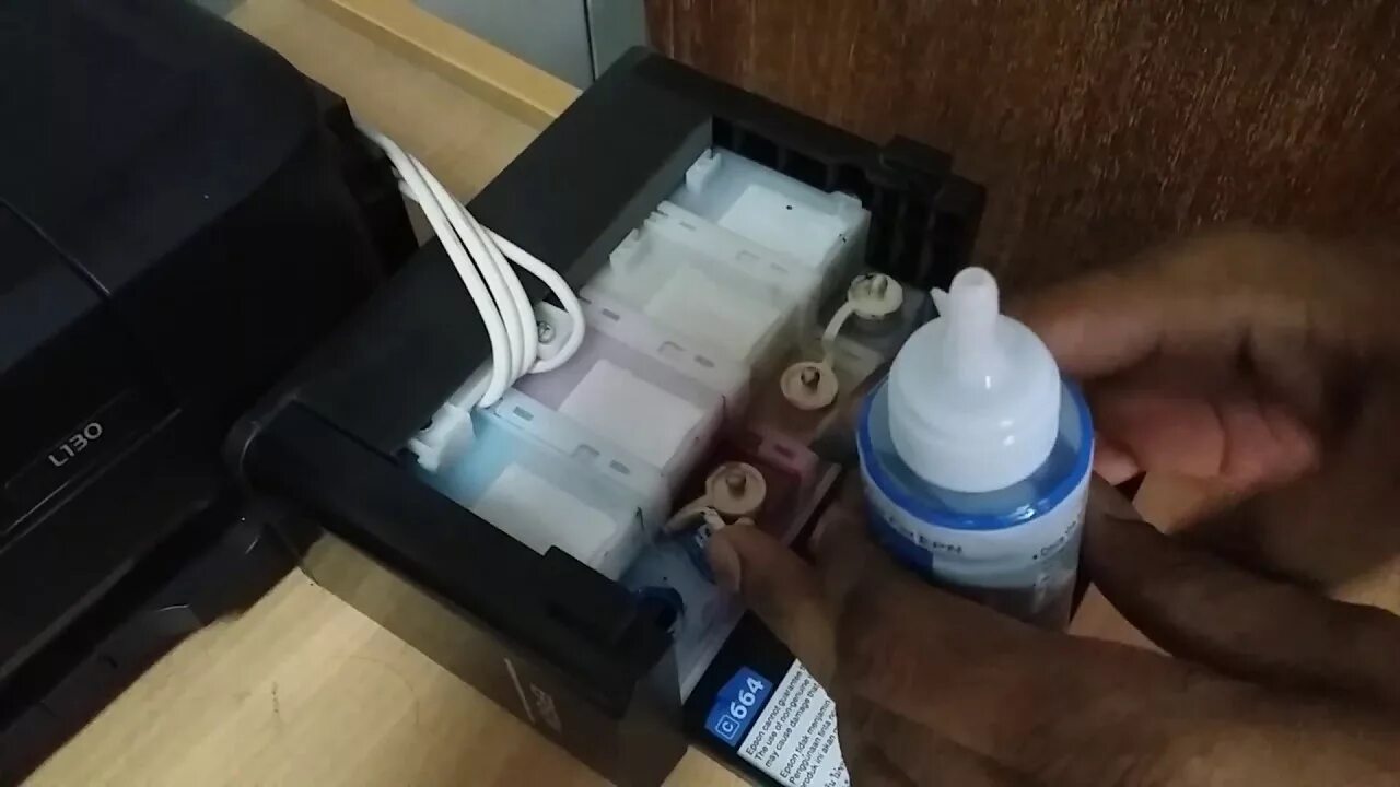 Как сделать прокачку принтера