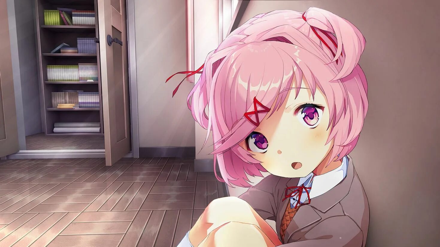 Нацуки. Нацуки ДДЛК. DDLC Нацуки. Нацуки Doki Doki.