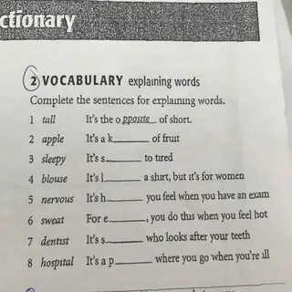 Complete the words but