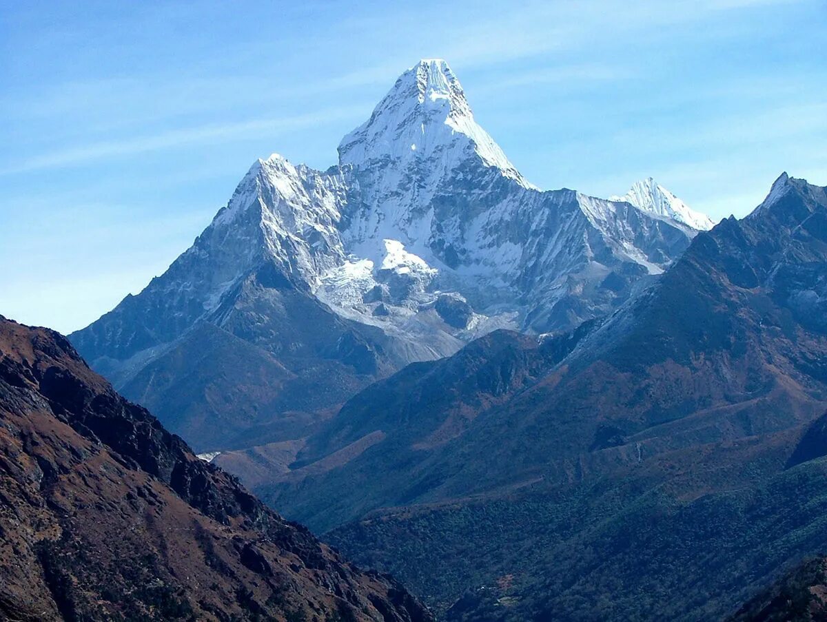 Где самая высокая гора эверест. Гималаи Эверест Джомолунгма. Гора Эверест (Джомолунгма). Гималаи. Гора Эверест 8848 метров. Вершины: Джомолунгма (Эверест) (8848м),.
