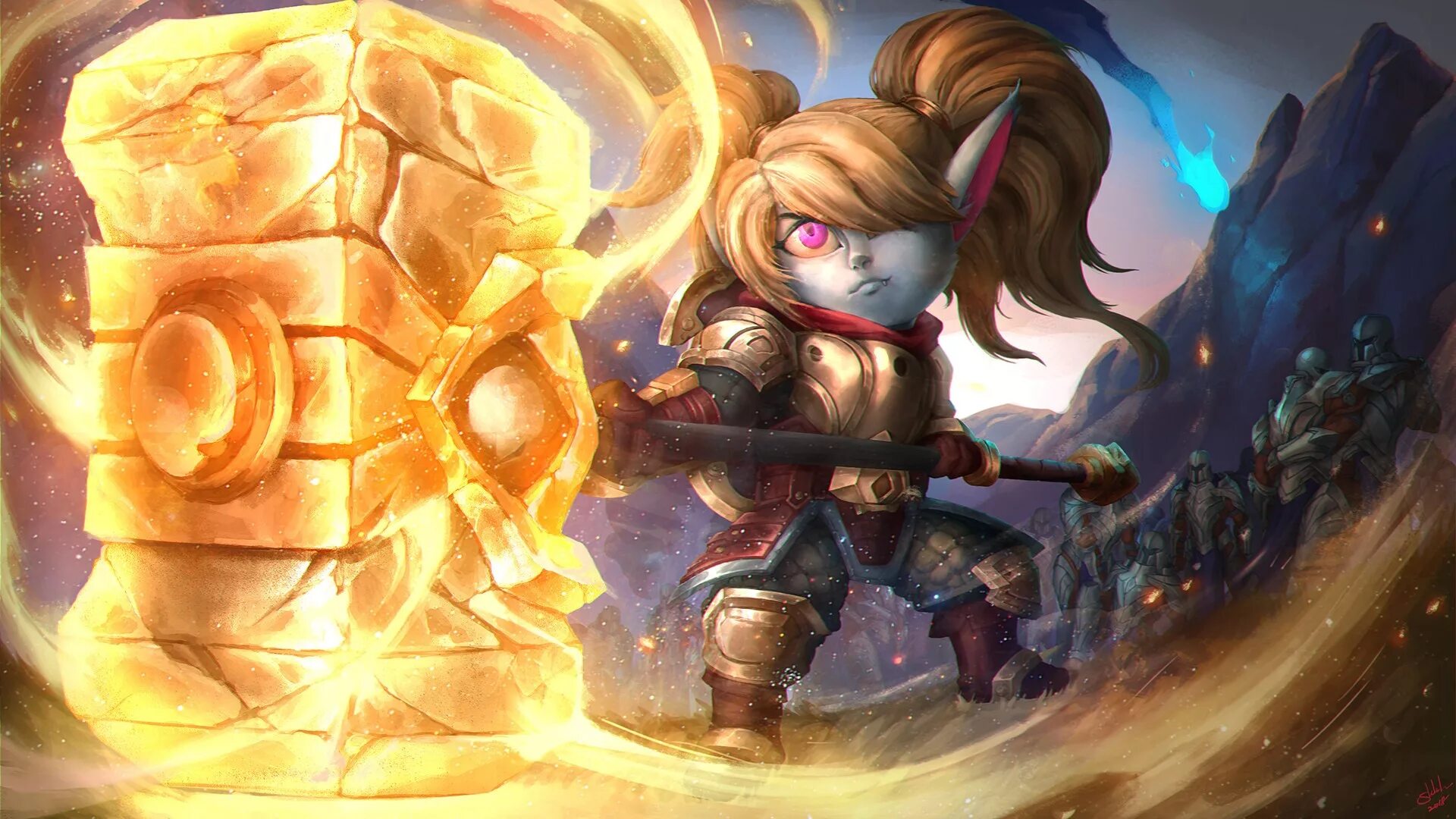 Как выглядит поппи. Поппи. поппи лол. league of legends поппи. тристана поппи лол.