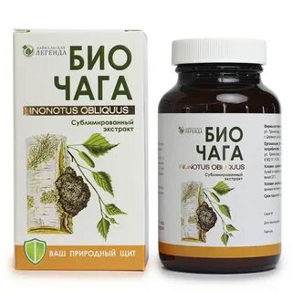 Чага в капсулах