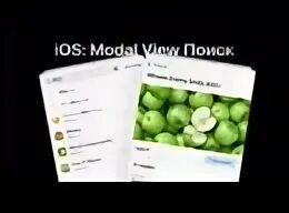 Modal view. Modal view