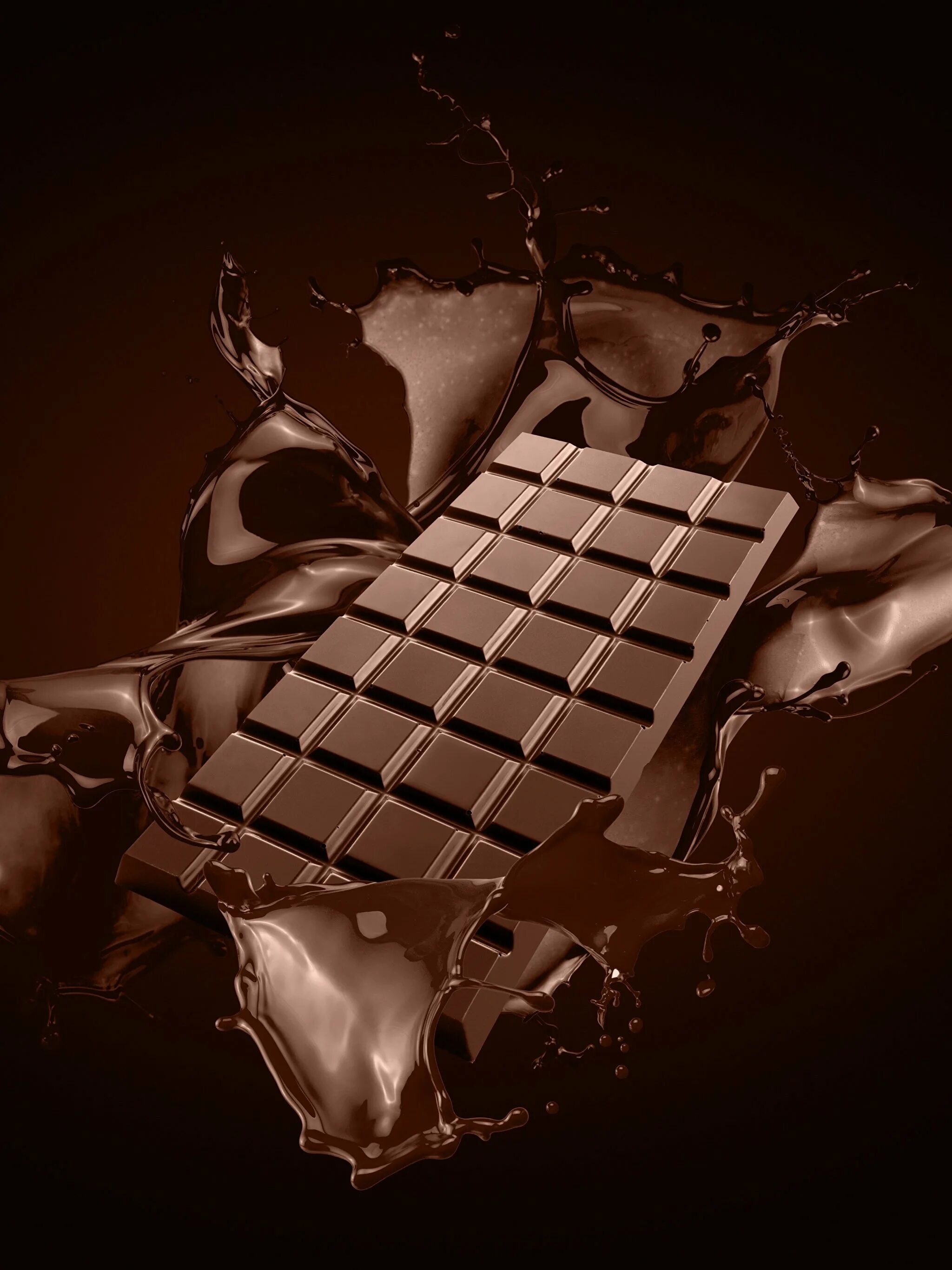 Тема шоколад. Брызги шоколада. Плитка шоколада. Обои на телефон шоколад. Шоколад фон.