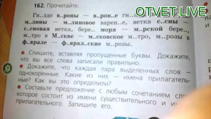 Прочитай докажите что каждая пара слов. Гнездо вороны Воронье гнездо варенье из малины малиновое варенье. Прочитайте гнездо вороны. 162. Прочитайте.. Гнездо вороны-Воронье гнездо варенье из малины-малиновое.