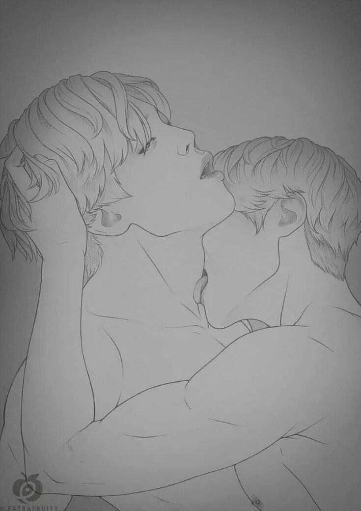 Бтс омегаверс юнмины. Чигуки. Jikook fanart16. БТС арты поцелуй. BTS Jikook fanart 18.