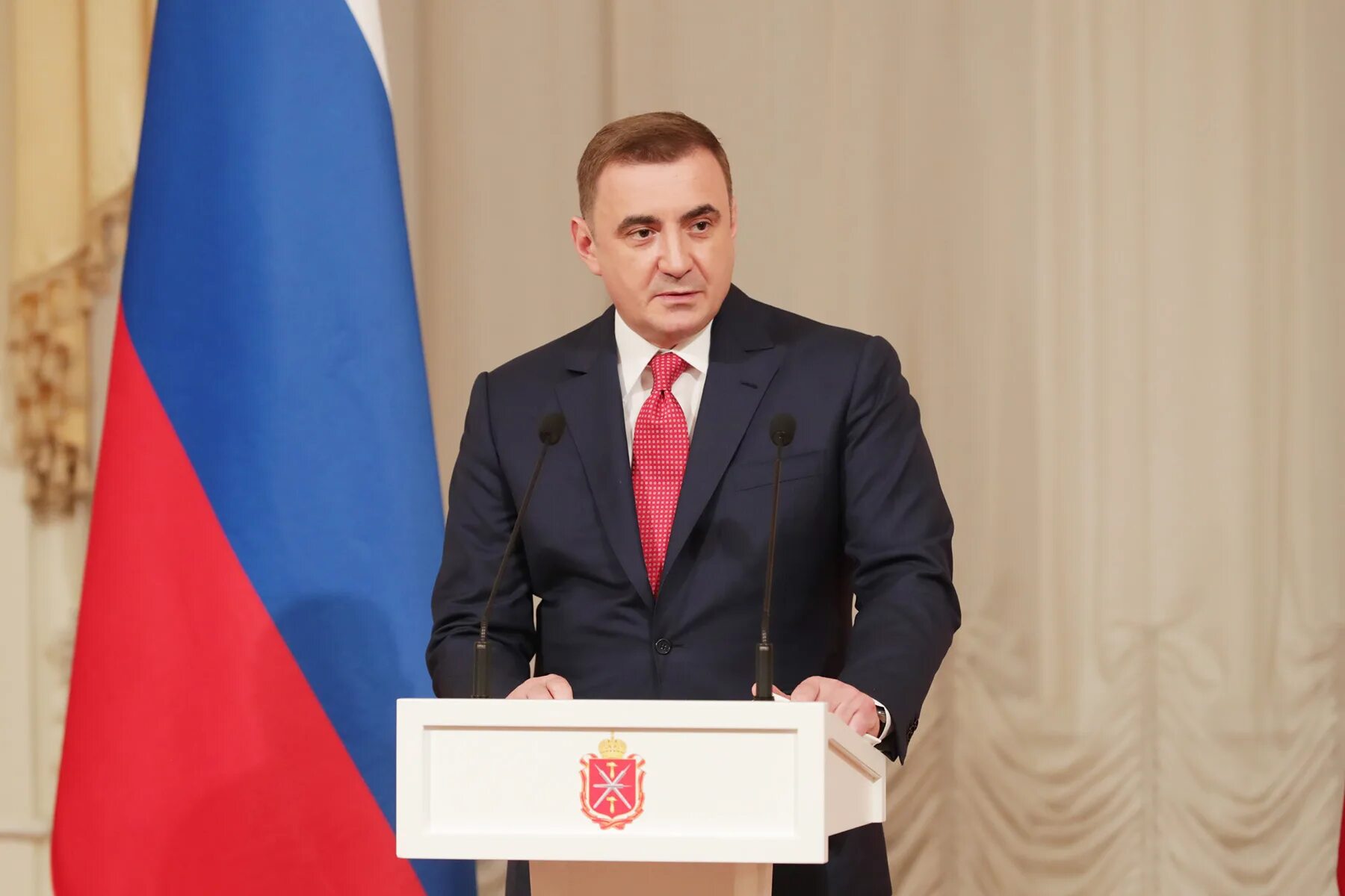 Выступление дюмина сегодня в туле