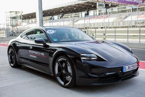 Porsche driving