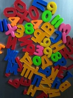 Большие и маленькие буквы цифры
