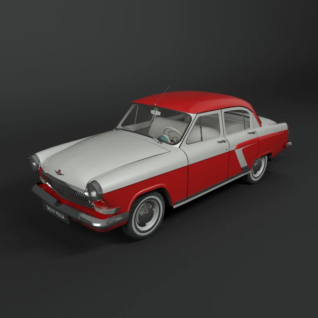 Gaz 3d model